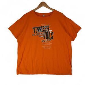 Tennessee Volunteers T-Shirt Womens‎ 2XL Big Orange Country Rocky Top